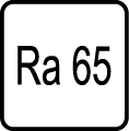 Index podania farieb RA = 65
