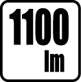 Svetelný tok v lumenoch - 1100 lm