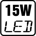 Príkon LED 15W