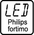 Typ LED čipu - LED PHILIPS FORTISIMO