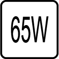 Výkon 65W