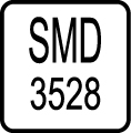 Typ LED čipu - SMD 3528 LED čip