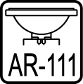 Žiarovka halogénová AR-111