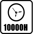 Svietivosť 10.000 hod.