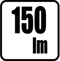 Svetelný tok v lumenoch - 150 lm