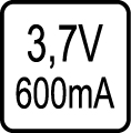 Určené pre napájanie zo solárneho panela 3,7V,600A